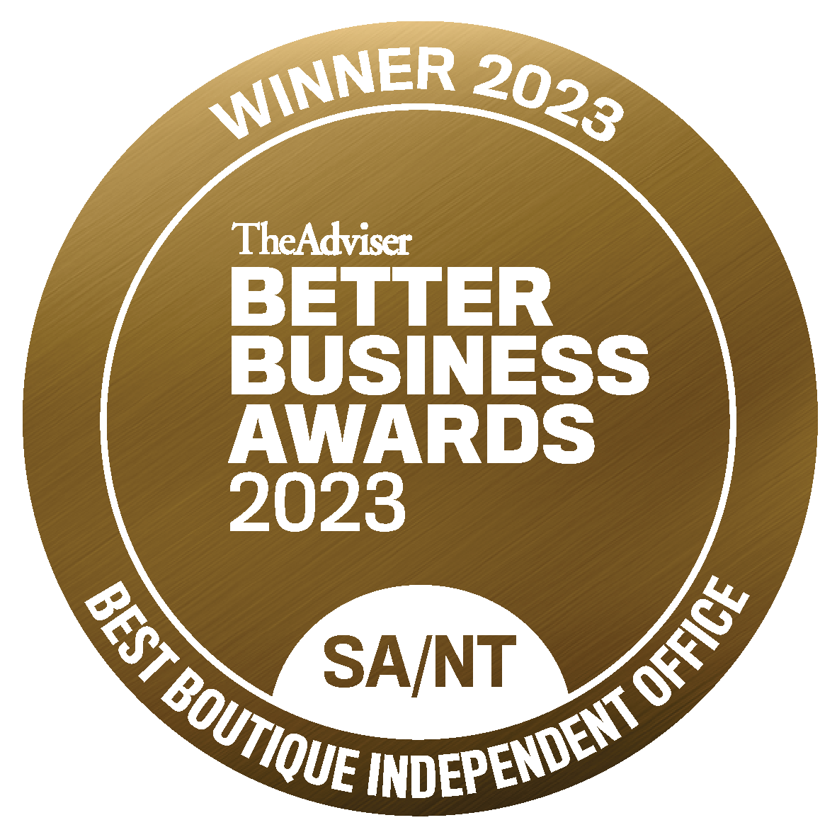 Better Business Awards 2023 Winner — SA Best Boutique Independent Office